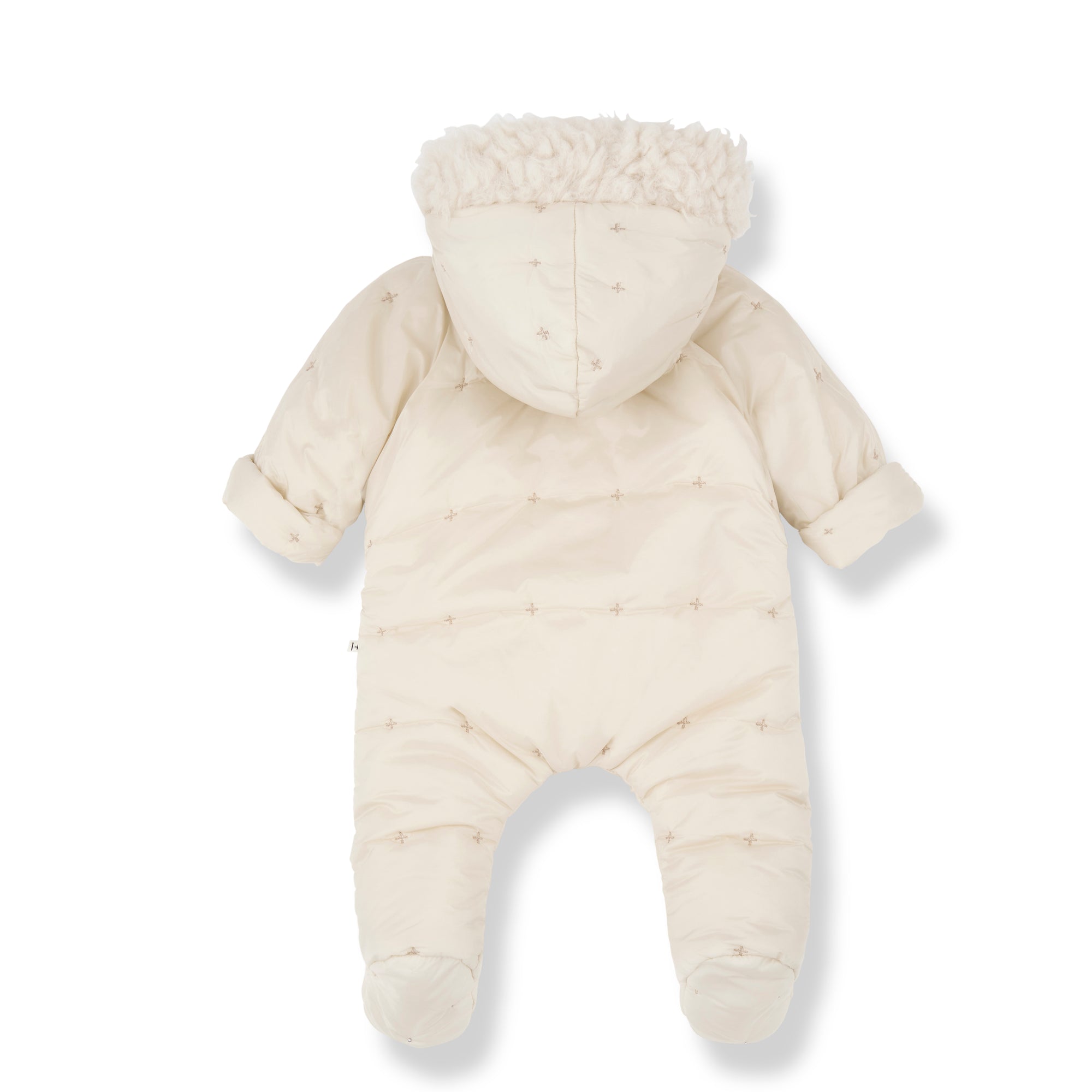 Cohen Quilted Baby Winter Suit (Ecru)